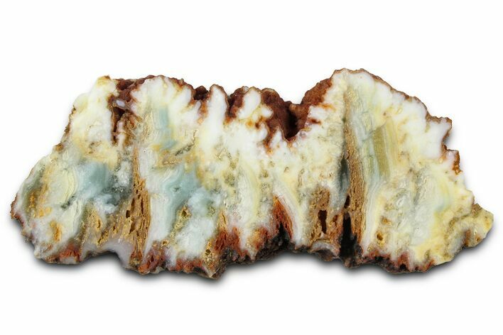 Polished Gabbs Valley Seam Agate Slab - Nevada #371165